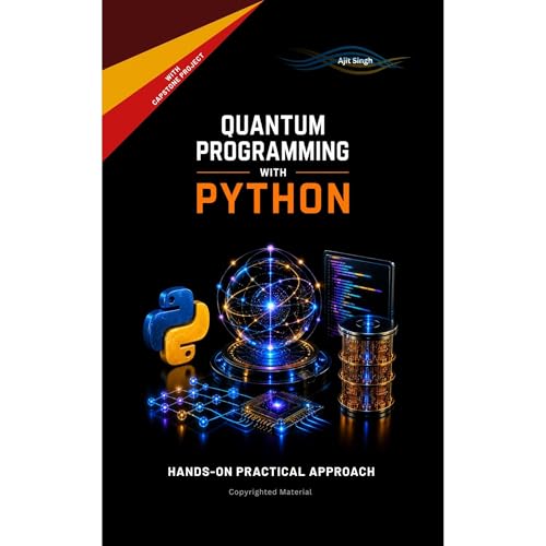 Quantum Programming with Python Audiolibro Por Ajit Singh arte de portada