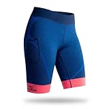HANKER Malla Corta Compresión para Hombre con Tejido Termoregulador, Bolsillos Grandes y Costuras Planas. Ideal Running y Trail Running