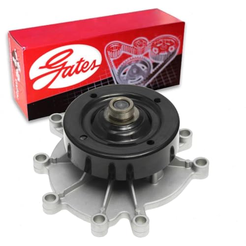 Gates Engine Water Pump compatible with Jeep Grand Cherokee 3.7L 4.7L V6 V8 1999-2010