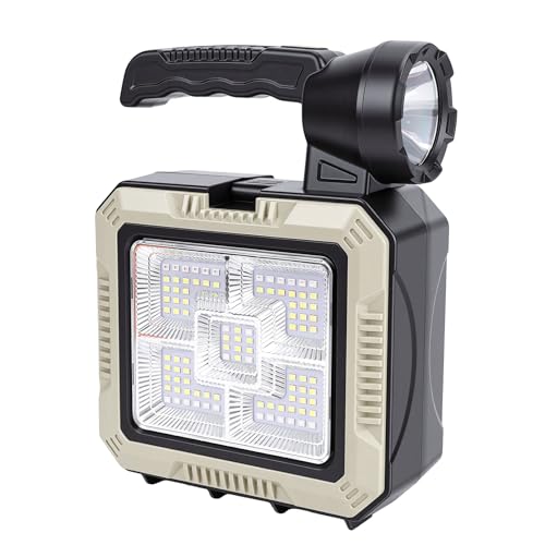 Lampe de travail solaire anti-panne de courant avec éclairage d'urgence
