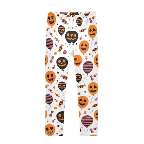 Dussdil Halloween Girls Leggings Pant for Kids Toddler Girl Sweatpants Legging Pants Ballet Tights Trousers 4-10T