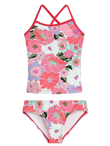 Image of Kanu Surf Girls' Melanie Beach Sport 2-Piece UPF 50+ Banded Tankini