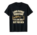 Long Range Shooting It's Like Golf But For Men Grunge T-Shirt