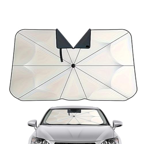 Parasol para Parabrisas contra Calor Extremo Sombrilla de Coche Plegable para Proteger el Salpicadero