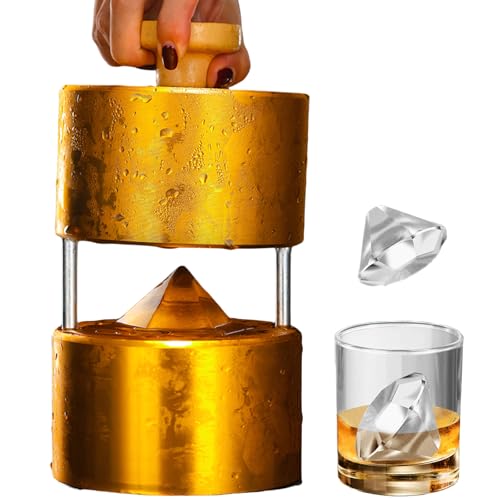 Molde para Cubos de Hielo Diamante Grande miniatura 1