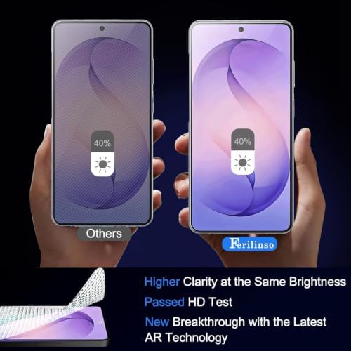Ferilinso Screen Protector for Samsung Galaxy S26 Ultra, Tempered Glass - 3