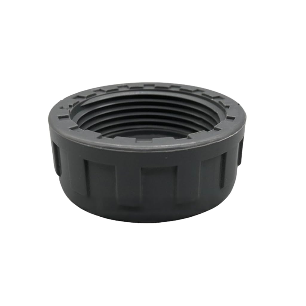 GMBYLBY PVC Female End Caps Garden Irrigation Pipe Water Tube Screw Plug Joint Aquarium Fish Tanks