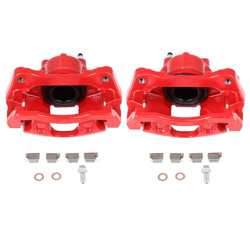 Image of SCITOO - Front Disc Brake Calipers Assembly w /Bracket For Chrysler,For Dodge,For Jeep,For Ram,For Volkswagen Models - For C /V,For Journey,For Town & Country,For Wrangler JK 18B5044 18B5045