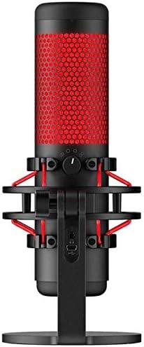 Microphones - Kingston HyperX QuadCast Gaming Microfone Professional Computer Microphone Live Migrofono Detachable for PC, PS4 and Mac (HX-MICQC-BK)