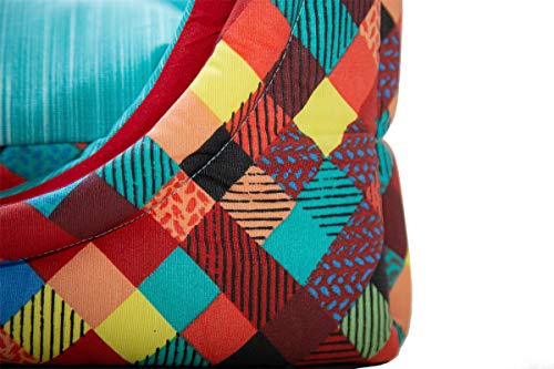 Toca e Cama Impermeável Luppet 2 em 1 com Almofada para Cachorro ou Gato de até 5Kg Verde M