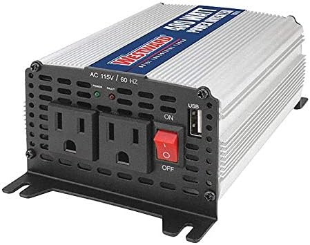 Westward 54DC43 - Inverter 400W Nominal Output 2 Outlets