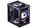 JONSBO C6 Black Mini MATX Mesh PC Case,Simple Compact Desktop Micro ATX Chassis,Upper Cover/Side Panel Tool-Free Open pc case, ATX Power Bite (L185mm Max.),Support 75mm CPU Cooler,GPU200-255mm