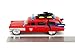 Jada Hollywood Rides Transformers x Ghostbusters Ecto-1 G1 Mashup - Die-cast Car with Opening Doors, 1:32 Scale, Ages 8+ (40th Anniversary Edition)
