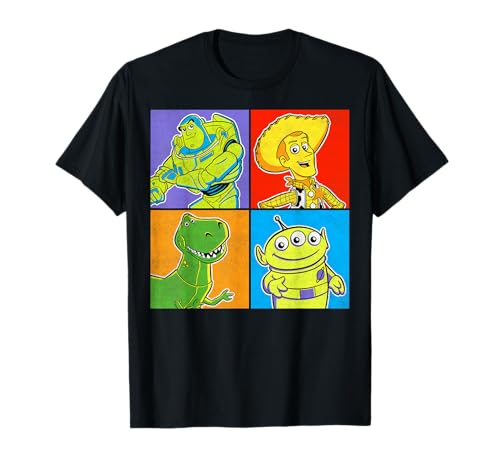 T-shirt Toy Story Disney Pixar en coton imprimé panneaux