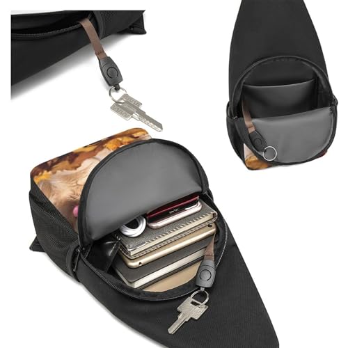 Mochila Sling Golden Retriever perros y cachorros miniatura 5