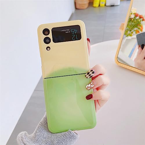 Coque rigide Galaxy Z Flip 3 antichoc pliable avec graffiti coloré