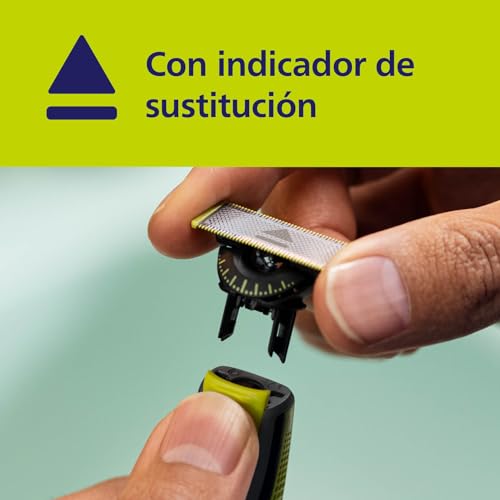 Philips OneBlade Original 360 cuchilla, compatible con todos los mangos OneBlade y OneBlade Pro, 1 unidad (modelo QP410/50)