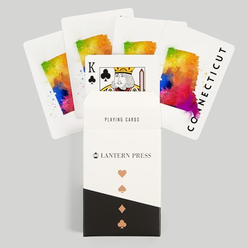 Baraja de cartas para póker, 52 naipes, tamaño poker miniatura 6