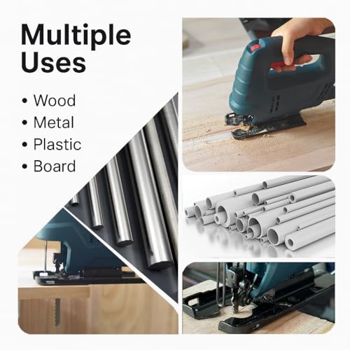 Craluuur 30PCS Multi-Material Jigsaw Blades