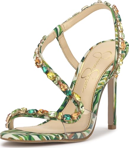 Image of Jessica Simpson Jaycin Embellished Heeled Sandals