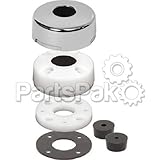 Blue Sea Systems 1002100; Cable clam .825 Stainless Steel Cover Predrill