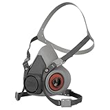 3M 7000146847 Masque de demi-visage réutilisable, moyen, certifié en sécurité...