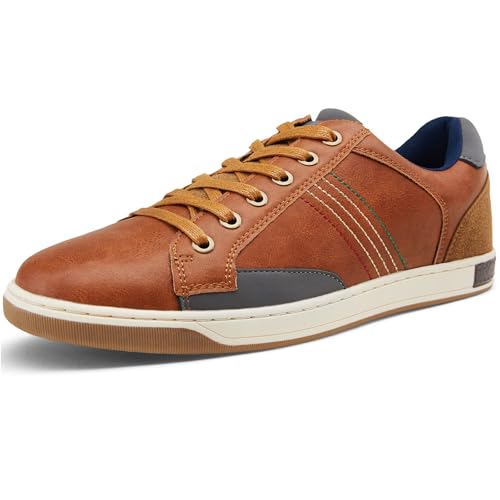 Image of Jousen Men's Fashion Sneakers Classic Retro Casual Shoes for Men Breathable Business Dress Sneaker