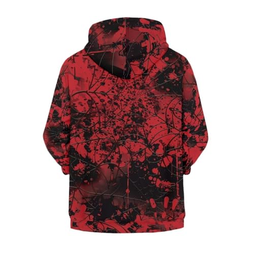 Age 6-14 Boys Girls Zipper Hoodies Long Sleeve Sweatshirt Hoodie Cute Sweatshirt with Pockets Pullover Tops2