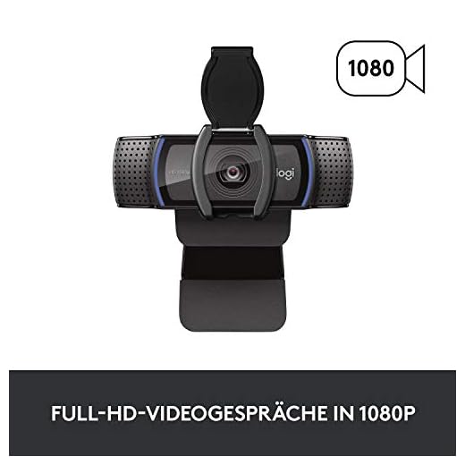Logitech C920s HD PRO Webcam 1080p