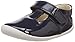 Clarks Roamer Go, Ballerines Fille, Bleu (Navy Patent-), 18 EU
