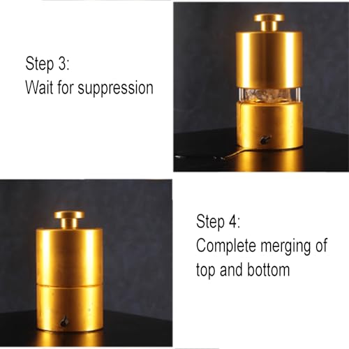 THYXGS Eisballpresse, 2,7-Zoll-Eiswürfelbereiter, Eisballpressen-Set Aus Al-Legierung Für 70-mm-Eiskugeln, Eispresse, Schnelle Kompression, Für Whisky, Cocktail, Bourbon, Scotch Auf Partys 4 THYXGS Eisballpresse, 2,7-Zoll-Eiswürfelbereiter, Eisballpressen-Set Aus Al-Legierung Für 70-mm-Eiskugeln, Eispresse, Schnelle Kompression, Für Whisky, Cocktail, Bourbon, Scotch Auf Partys