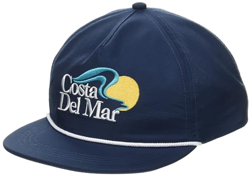 Costa Del Mar bonnet pour homme bleu avec logo Founders original taille unique