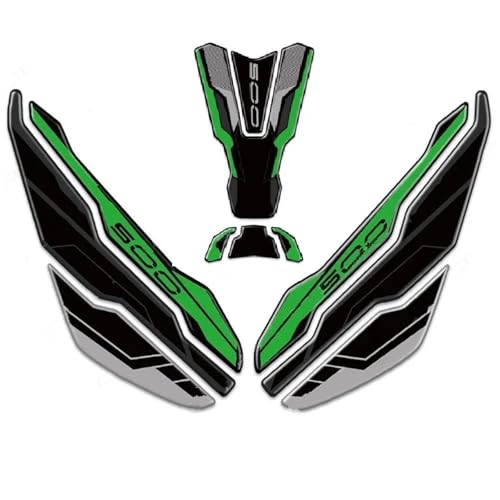 Autocollant réservoir essence pour Z500 protection moto balade et ville