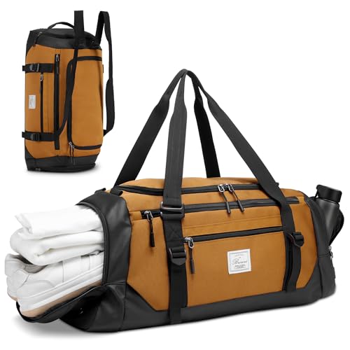 Gym Bag, Gym Bags for Men, Duffle Bag, Gym Bag Men, Duffel Bag, 40L Travel Bag With Shoe Locker, Travel Duffel Bags