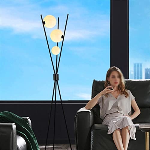 Lampe debout créative lune 3D contre la lumière agressive