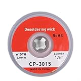 Zuverlässiges Flechtband zum Entfernen von Lötmitteln für effiziente Leiterplatten- und Elektronik-Wartungsarbeiten (3,0 mm)