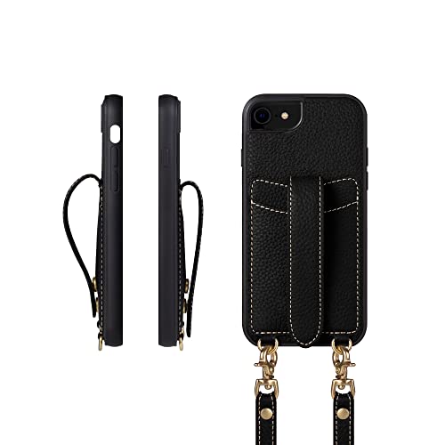 COGURE RO iPhone SE 3/iPhone SE 2/iPhone 8/iPhone 7 P[X V_[Xgbv {v J[h[ h~ ϏՌ Mtg{bNXt COPGC ubNyBlackz