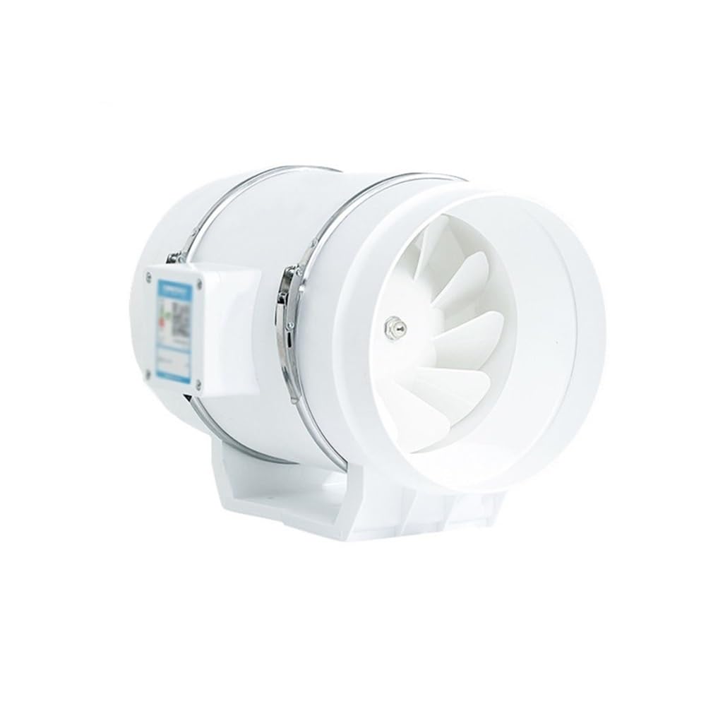 Ventilatore di scarico del bagno, Ventilatore di scarico commerciale Ventilatore di ventilazione domestico Cucine silenziose Centri commerciali Stanze, per Soffitta, Garage, Pollaio(L)