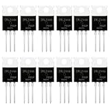 IRLZ44N MOSFET Transistor,47A 55V IRLZ44NPBF Logic Level Mosfet Kit,12 Pcs