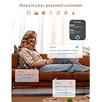 Smart Watch, Alexa Built-in, Answer/Make Calls 44mm Smartwatch Women Men, 1.83'' Sports Watch IP68 Waterproof, Heart Rate SpO2 Sleep Stress Monitor, Step Counter Watch for Android & iOS Phone - Image 2