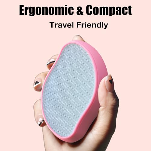 Image of Crystal Hair Eraser Glass Hair Removal Hair Remover(Rose Pink) | Epilator Premium Painless Nano Exfoliation for Women,Natural Gentle and Efficient Shaver Trimmer on Leg Arm