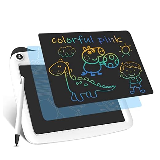 Enotepad LCD Writing Tablets, Drawing Doodle Board 9 Inch Digital eWriter for Kids Portable Electronic Graphics Black