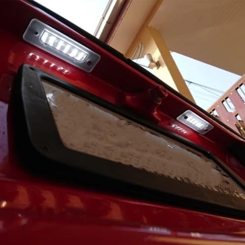 Luz de matrícula para reparar fallos de óxido en BMW Serie 5 E12 5