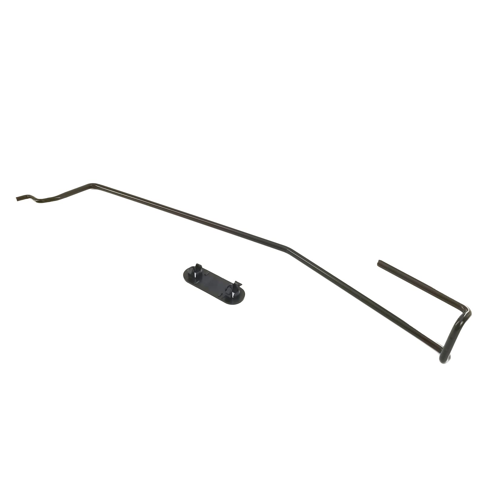 GaeaAuto Hood Safety Latch Catch Rod and Retainer Clip Kit fit for Dodge Ram 1500 2500 3500# 55275850AB 5143056AA