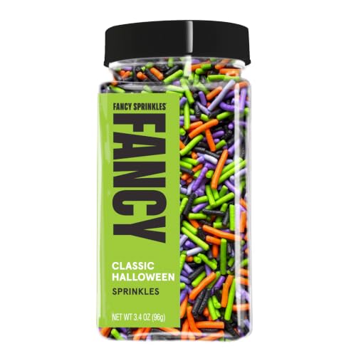 Image of Fancy Sprinkles Classic Halloween Crunchy Jimmies 1 Pack (0.5c)