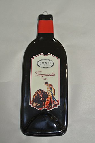 Landfilldzine Tempranillo Melted Wine Bottle Cheese Serving Tray - Wine Gifts - Thumbnail 2