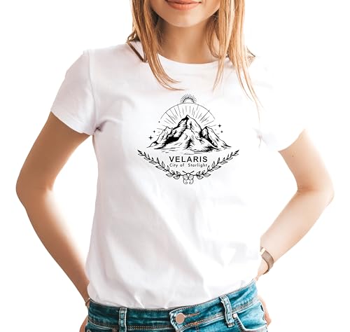 Velaris Tshirts & Sweatshirt, Velaris City Of Starlight Sweater, Throne Glass Sweatshirt, Acotar Shirts, Sarah Maas T-Shirts, Gift For Book Lovers, Reading Gift