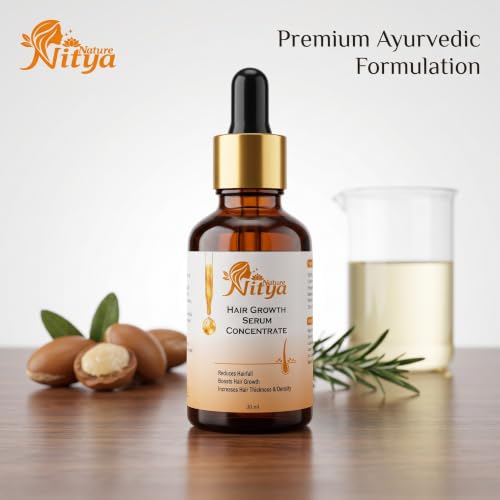 Image of Hair Growth Serum, 30ml, Liquid Herbal Hair Serum with Natural Fragrance for All Hair Types, Lightweight Scalp and Hair Application Formula for Home, Salon and Travel Use