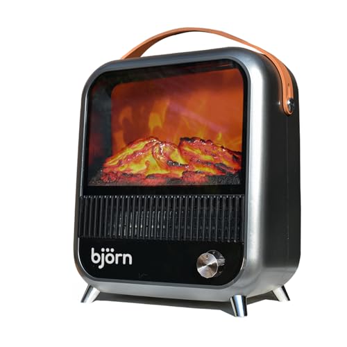 Calentador en forma de chimenea Marca björn home 1