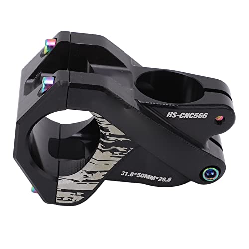 Potence VTT 31.8mm guidon de vélo léger en alliage d'aluminium 40mm 50mm 0°